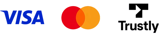 Visa, Mastercard og Trustly