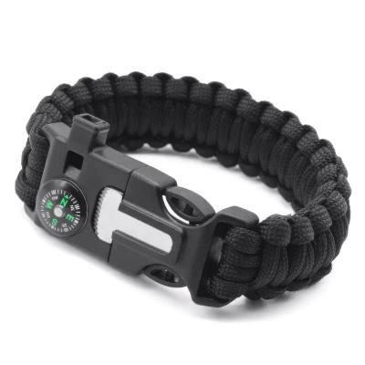 Survival armbånd - sort